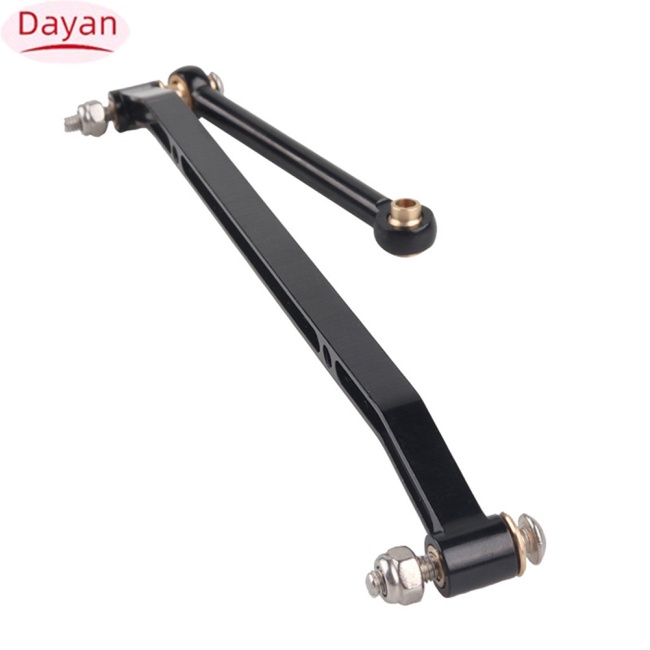 Dayan 1:10 rc hợp kim nhôm xe tải quân sự rc phụ tùng ô tô chỉ đạo thanh kéo trục scx10