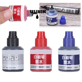 UUMIR thay bút viết bảng trắng UUMIR vẽ tranh xoá được đồ dùng văn phòng phẩm không độc hại khô nhanh 12ml
