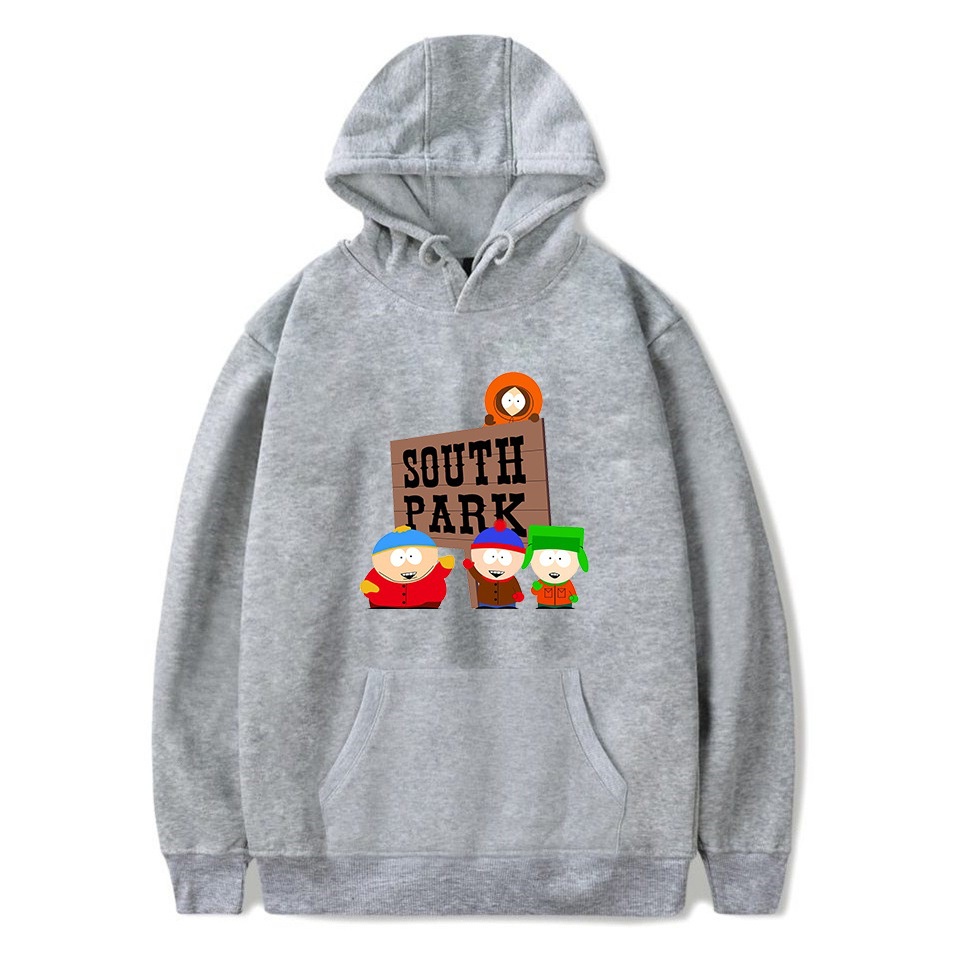 Áo hoodie in hình nam và nữ dễ thương kawaii anime s-south park sweatshirt