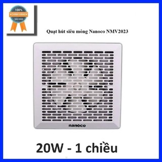 Quạt hút siêu mỏng nanoco nmv2023