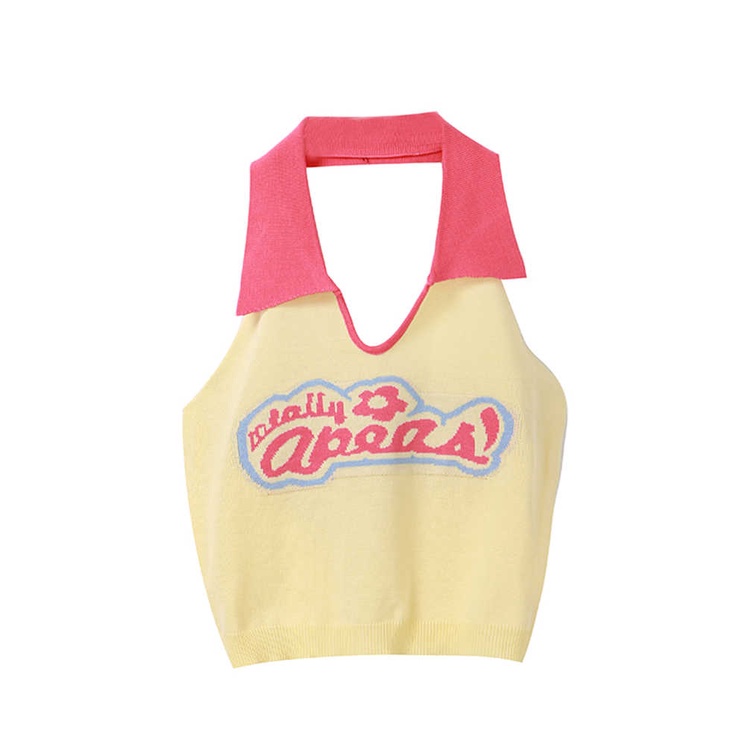 NRVP Áo Tank Top Màu Sắc Đơn Giản Thoải Mái Quyến Rũ Cho Nữ