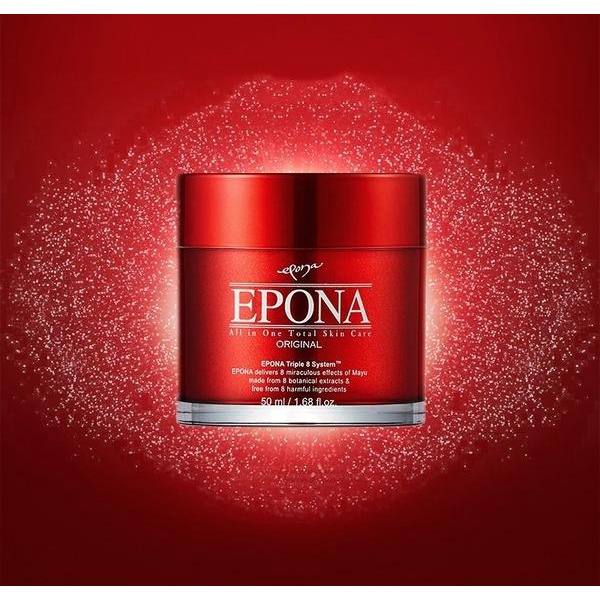 Kem Dưỡng Epona Dầu Ngựa Làm Sáng Da, Ngừa Lão Hóa EPONA All-In-One Total Skin Care Intensive 50ml