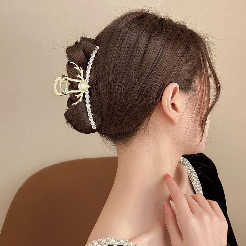 Kẹp Tóc Đính Ngọc Trai Thời Trang Hàn Quốc Thanh Lịch Cho Nữ