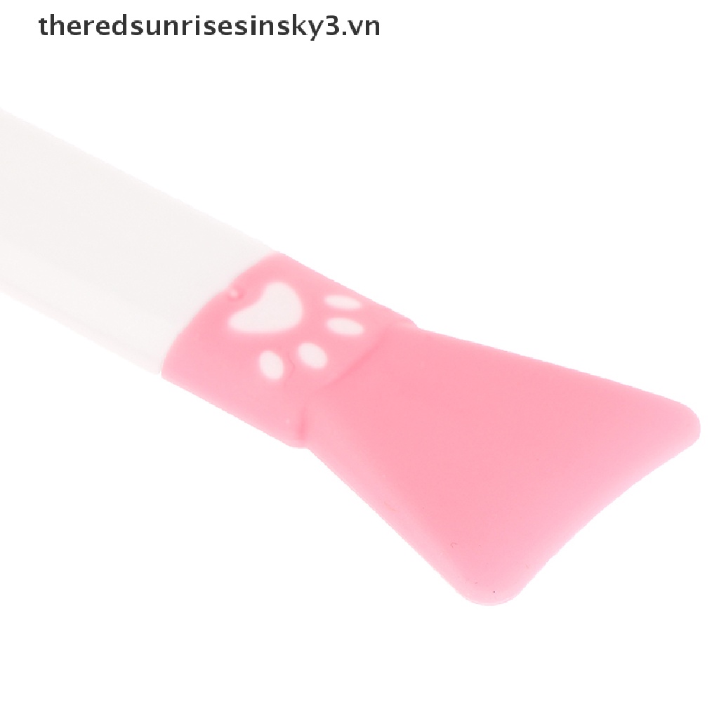 ## 1 Cọ Silicon Hai Đầu Dùng Đắp Mặt Nạ Trang Điểm Chuyên Nghiệp Thời Trang