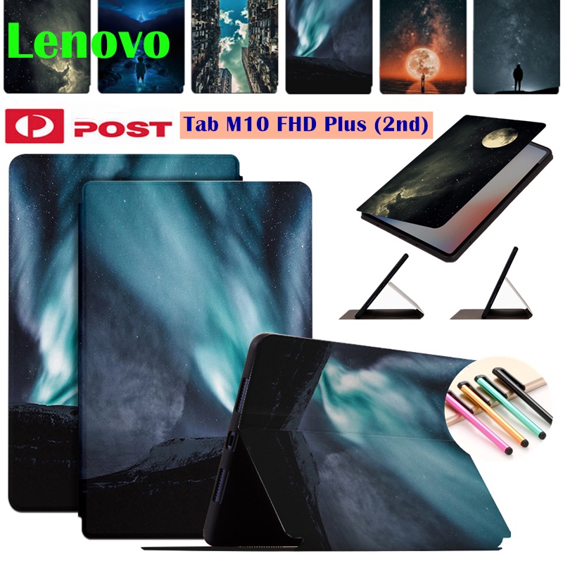Bao Da Máy Tính Bảng Chống Sốc Cho Lenovo Tab M10 FHD Plus (2nd Gen) TB-X606F / TB-X606X 10.3 "Ví