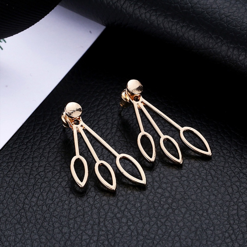 Đôi Khuyên Tai Dài Hình Hoa Thời Trang Cho Nữ