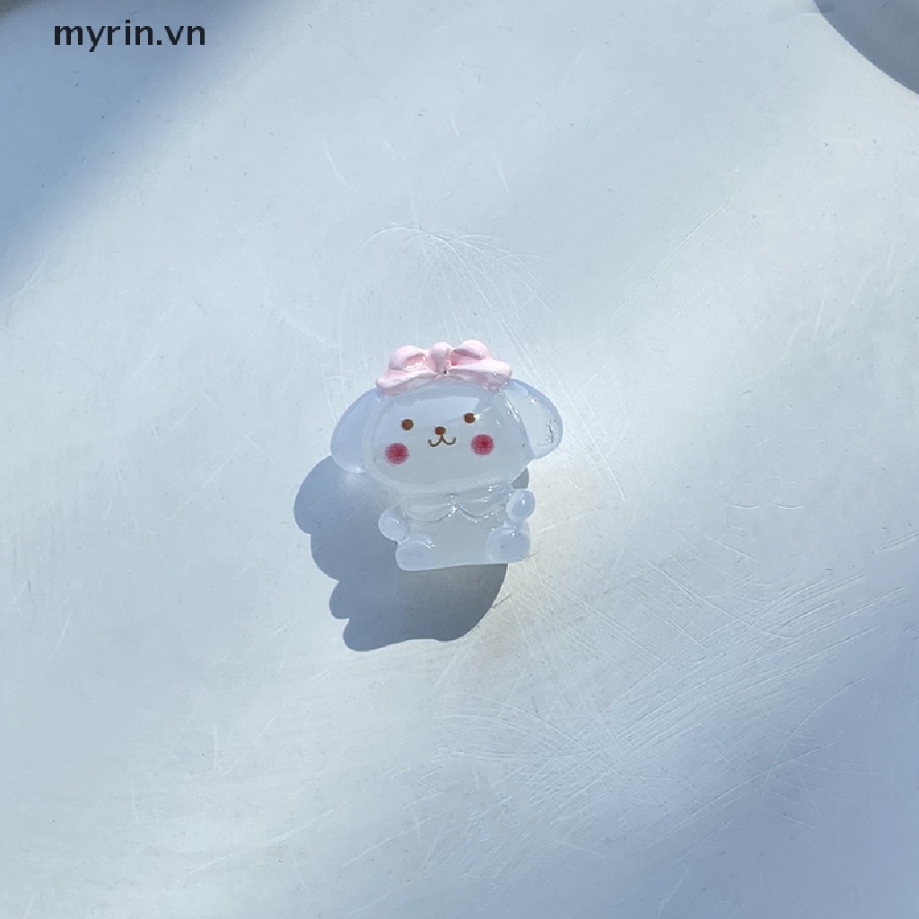 1 Thỏ Dạ Quang Trang Trí Tiểu Cảnh DIY