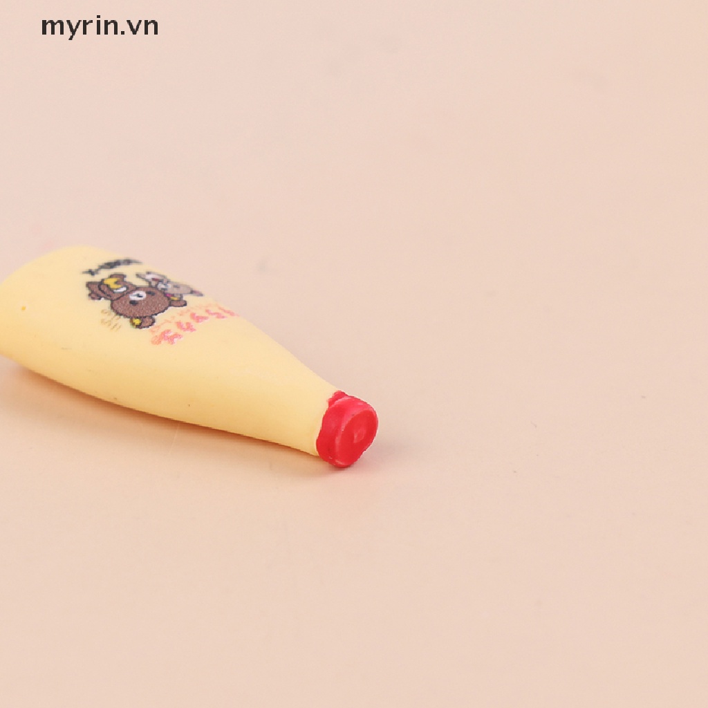 Set 6 Mô Hình Bánh Pudding Mini Tỉ Lệ 1: 12 Dùng Để Trang Trí Nhà Búp Bê