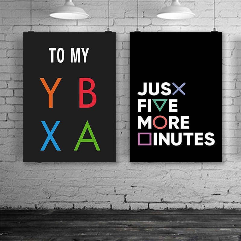 Tranh Vải Canvas Treo Tường Trang Trí Phòng Bé Trai Độc Đáo