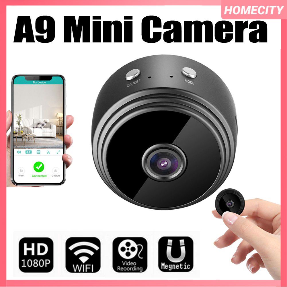 Camera A9 Mới Camera Cctv Kết Nối Wifi Với Điện Thoại Di Động Webcam Hd 1080P Camera Ip An Ninh Gia Đình Quan Sát Ban Đêm Giám Sát Không Dây