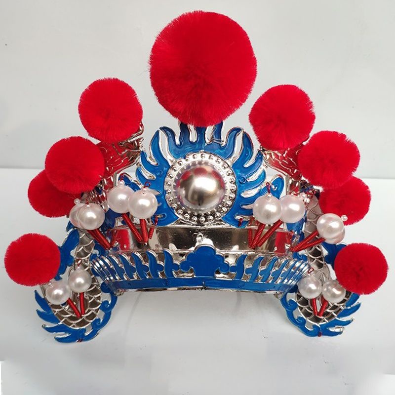 Drama Mũ Đội Đầu Đạo Cụ Biểu Diễn Hát Opera Âm Dương Nhỏ Liezi