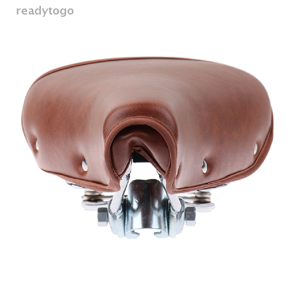 Yên Xe Đạp Chất Liệu Da PU Thoải Mái Phong Cách Retro Vintage