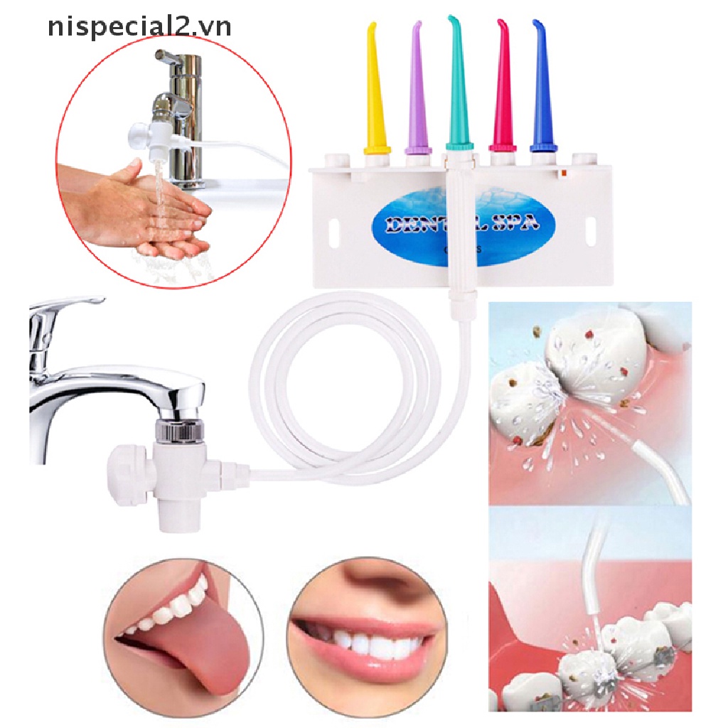 1 Bộ Bàn Chải Đánh Răng Phun Nước Irral Irrigator Cho SPA