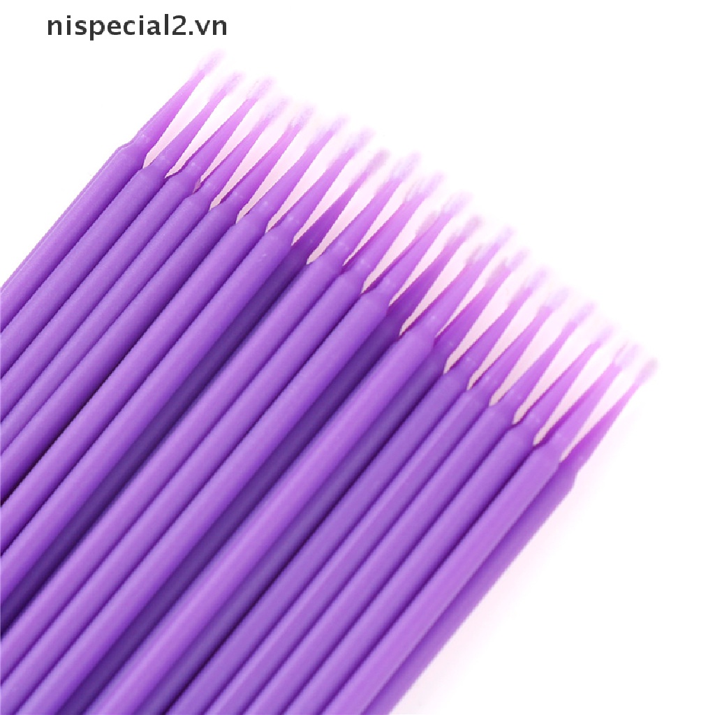 Set 100 Tăm Bông Micro Trang Điểm Lông Mi Sử Dụng Một Lần