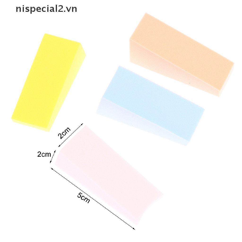 BEAUTY BLENDER Set 50 Mút Trang Điểm Hình Tam Giác Siêu Mềm