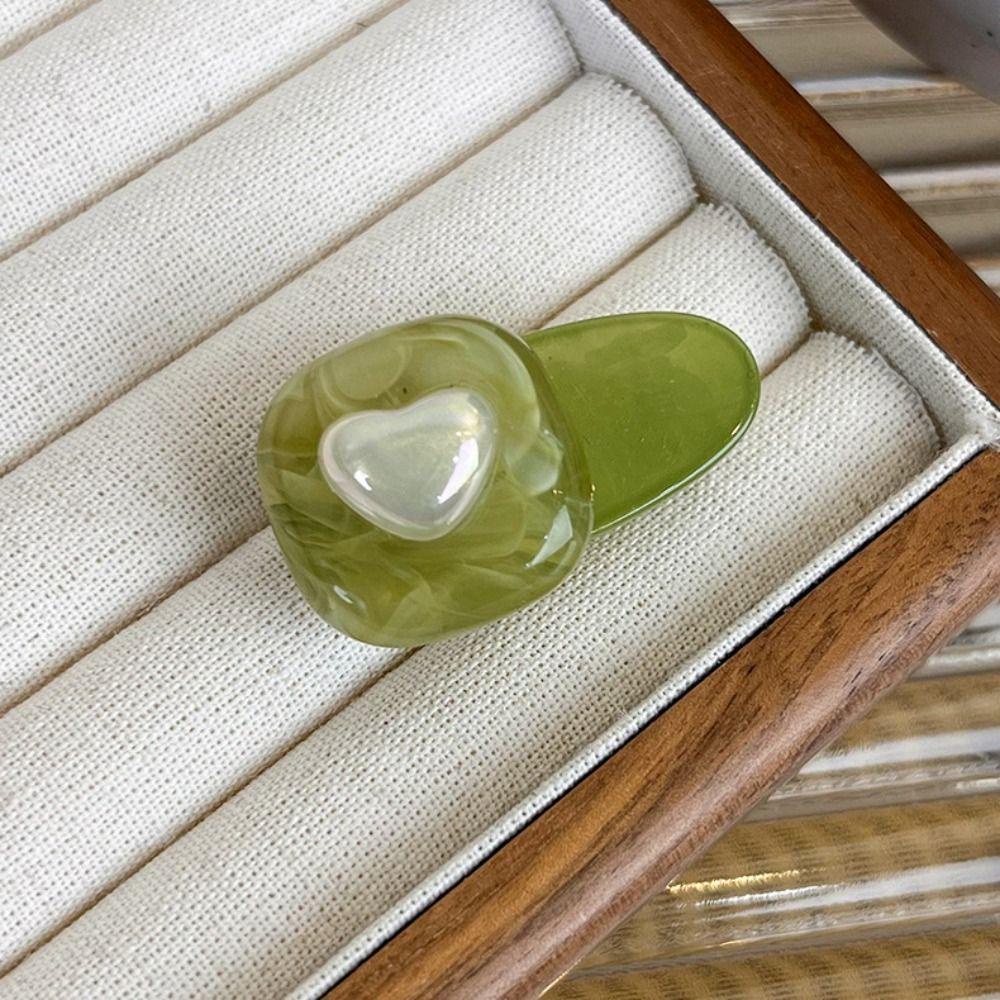 CABEZA Kẹp Tóc Y2k Đính Đá Nhân Tạo Phong Cách Hàn Quốc Thanh Lịch Dành Cho Nữ