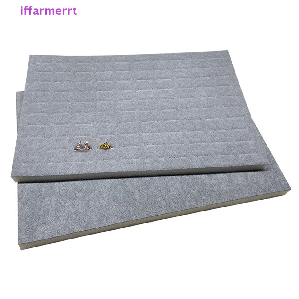 1 Khay Xốp Lót Trang Sức Lót Nhung DIY