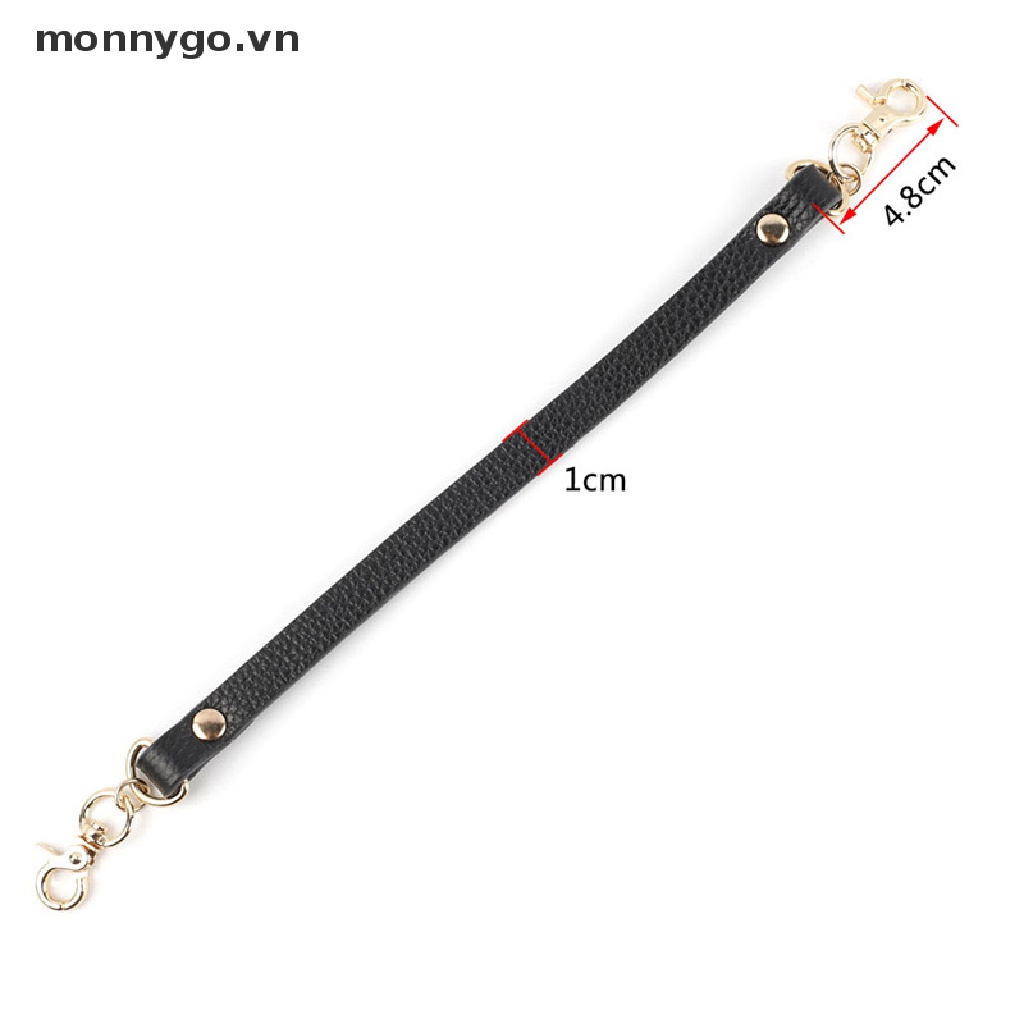 Monnygo Túi Xách Da Pu Có Quai Ngắn Kèm Khóa Vàng Thay Thế
