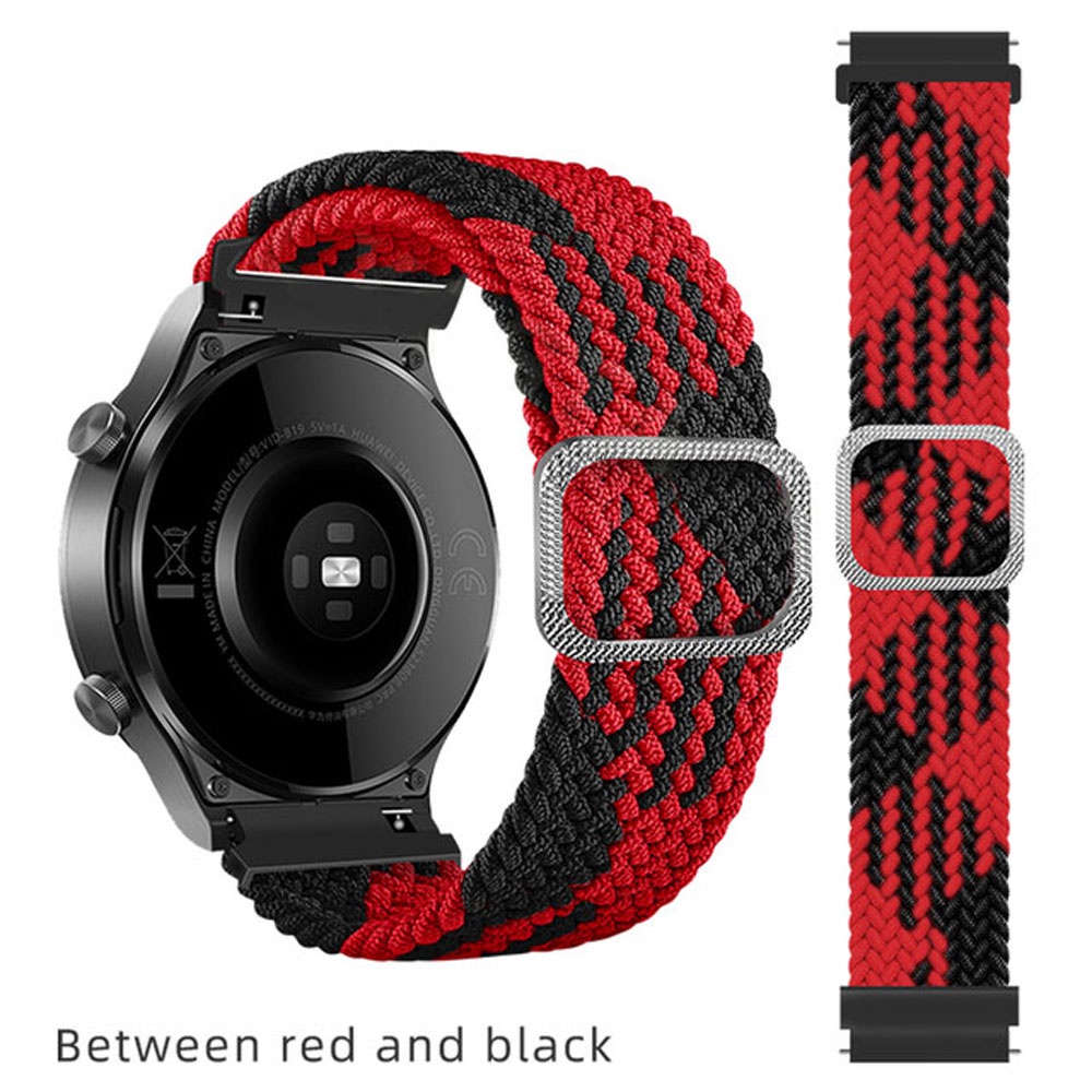 Dây Đeo Nylon Co Giãn 20mm 22mm Cho Đồng Hồ Thông Minh Huami Amazfit GTR 4 3 Pro 2 2e