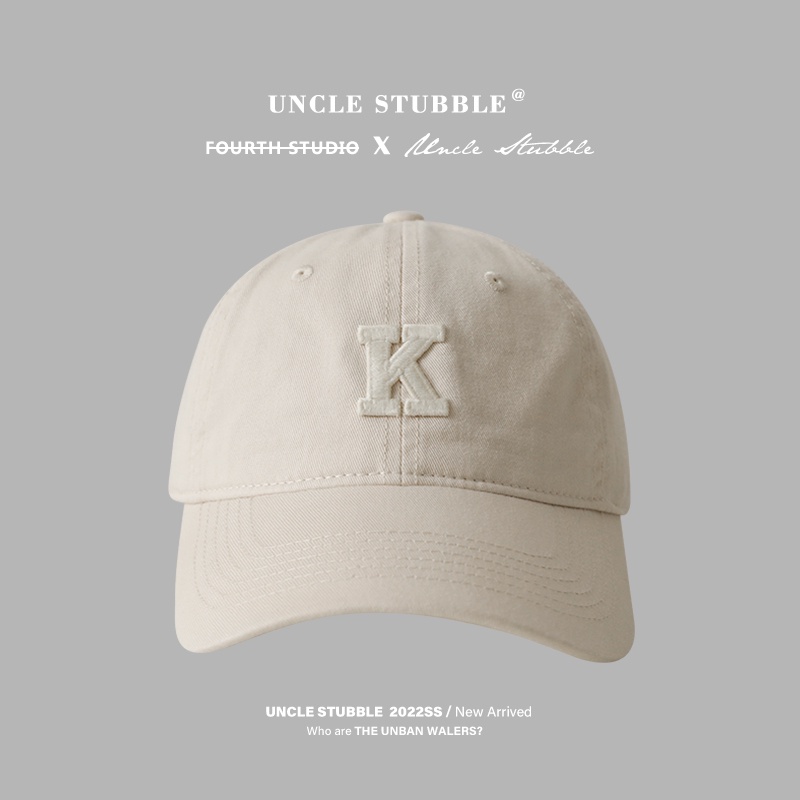 Mũ Lưỡi Trai Mềm Mại In Chữ K Thời Trang