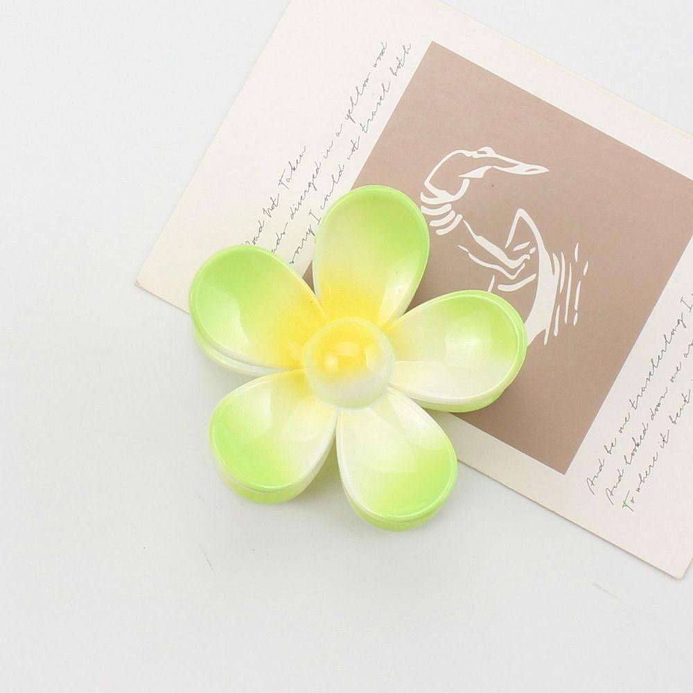 DANES Kẹp Tóc Đuôi Ngựa Bằng Nhựa Hình Cá Mập Phong Cách Hàn Quốc Thời Trang Cho Nữ