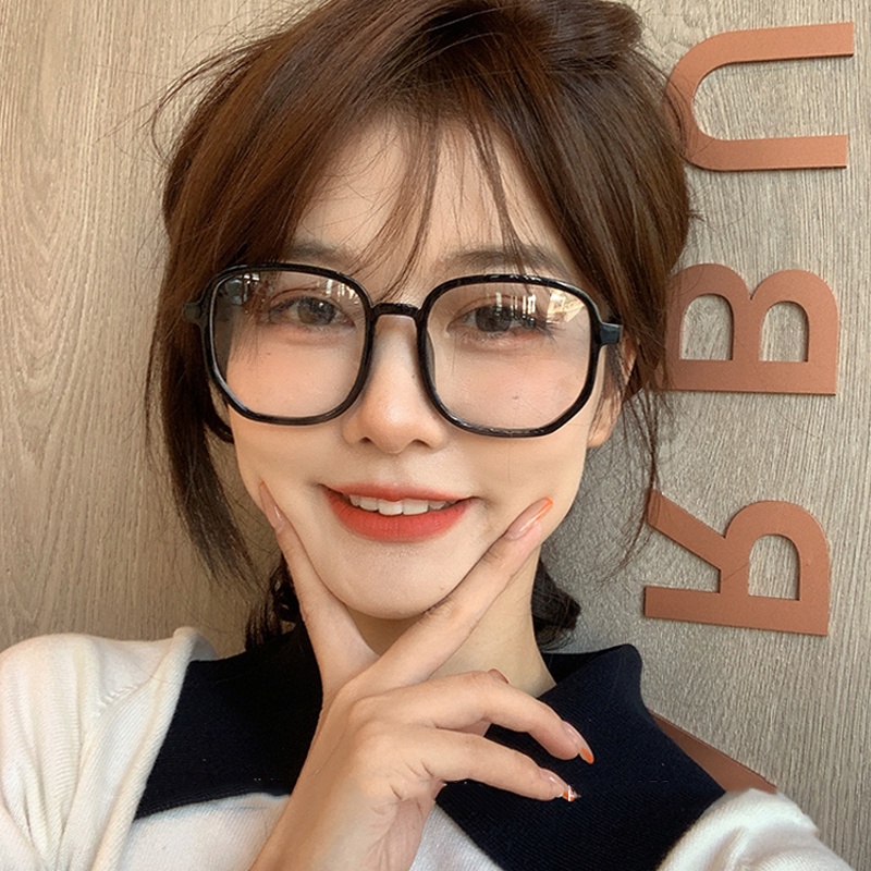 Kính Mát Gọng Vuông Lớn Phong Cách Vintage Thời Trang Cho Nữ