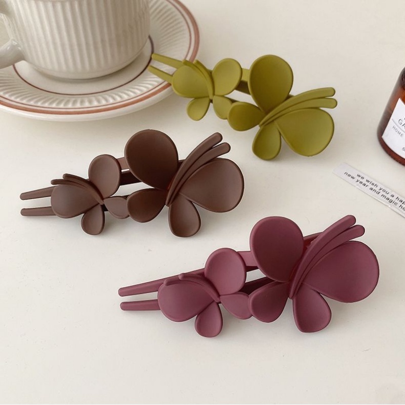 Kẹp Tóc Mỏ Vịt Cỡ Lớn Thiết Kế Đơn Giản Thời Trang Cho Nữ