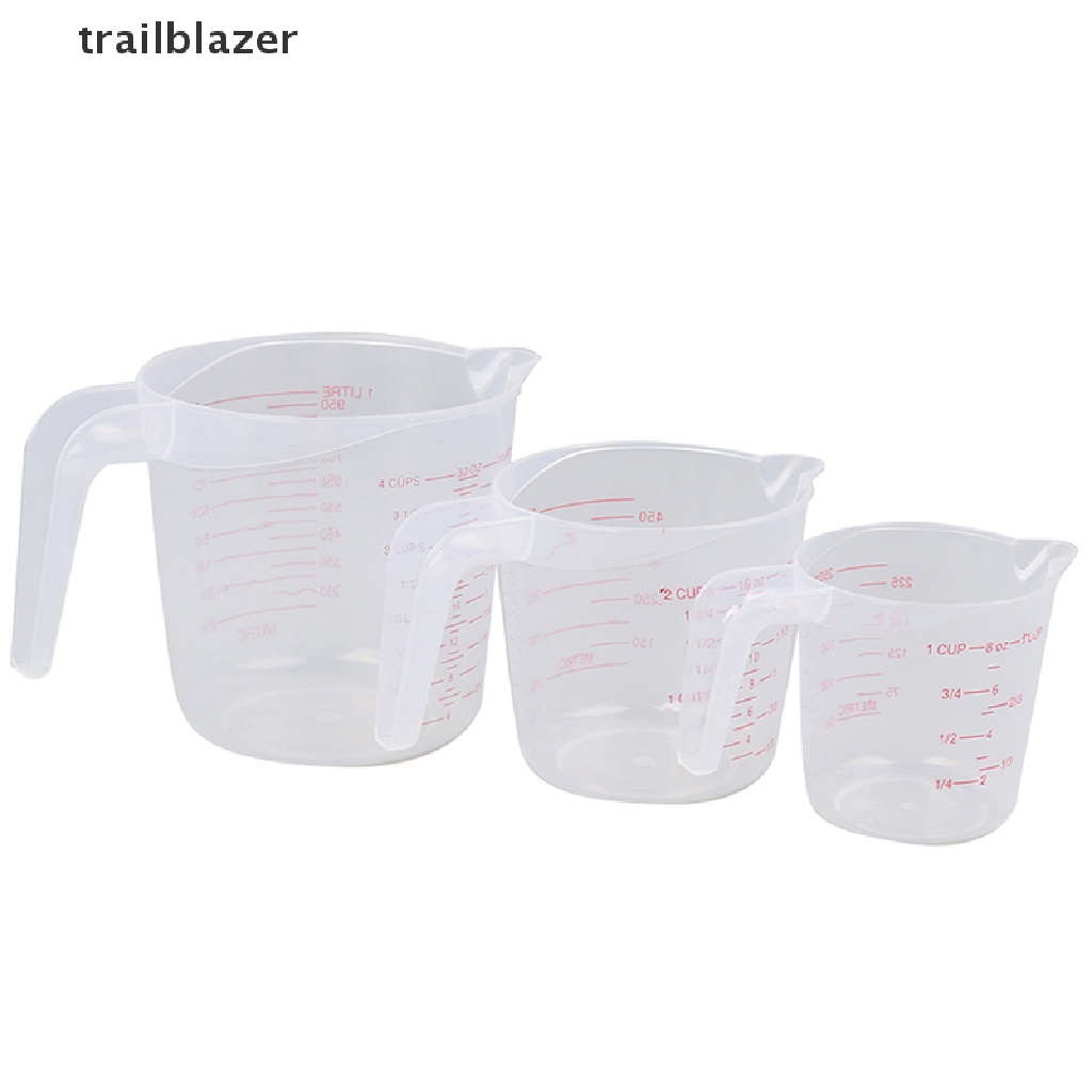 Bình Nhựa Đo Lường Dung Tích Lớn 250 / 500 / 1000ml Chất Lượng Cao