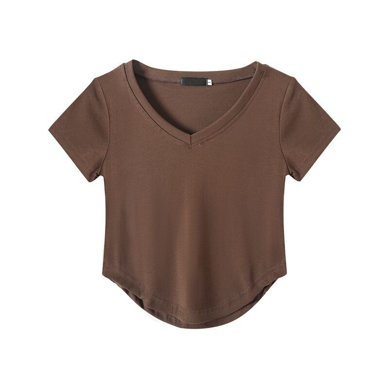 Áo thun NRVP tay ngắn phong cách Hàn Quốc mới cho nữ