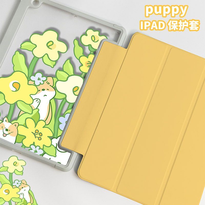 Ốp Máy Tính Bảng Bằng Acrylic Có Ngăn Đựng Bút Cho iPad gen 9 iPad gen 10 2022 iPad 2021 Pro 11 2019 2020 10.2