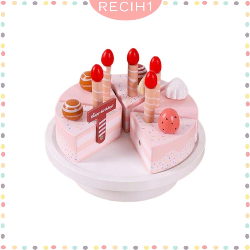 Bộ Đồ Chơi Bánh Kem Bằng Gỗ DIY Dành Cho Bé