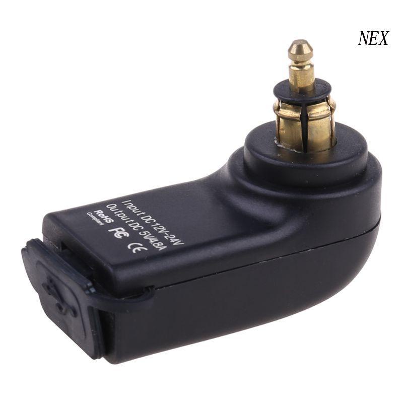 Củ Sạc Hai Cổng USB 4.8A Chống Nước Cho Điện Thoại / Máy Tính Bảng / GPS / Camera Kỹ Thuật Số