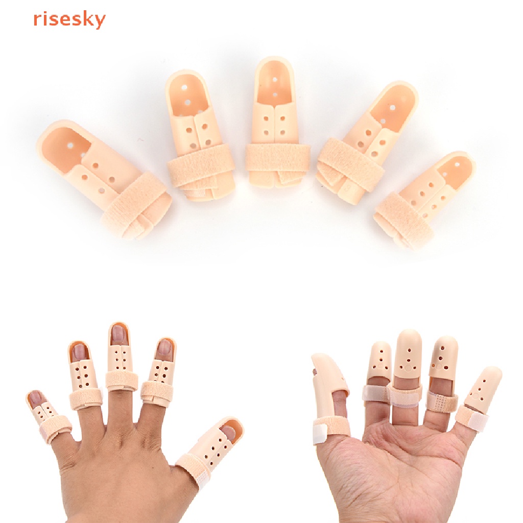 Đai Quấn Bảo Vệ Khớp Ngón Tay Bằng Nhựa 6 Kích Cỡ Tiện Dụng
