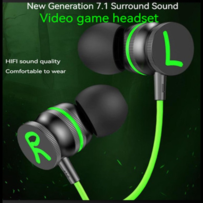 Tai Nghe Nhét Tai Cổng Type C / 3.5mm Chuyên Dụng Cho Game Thủ