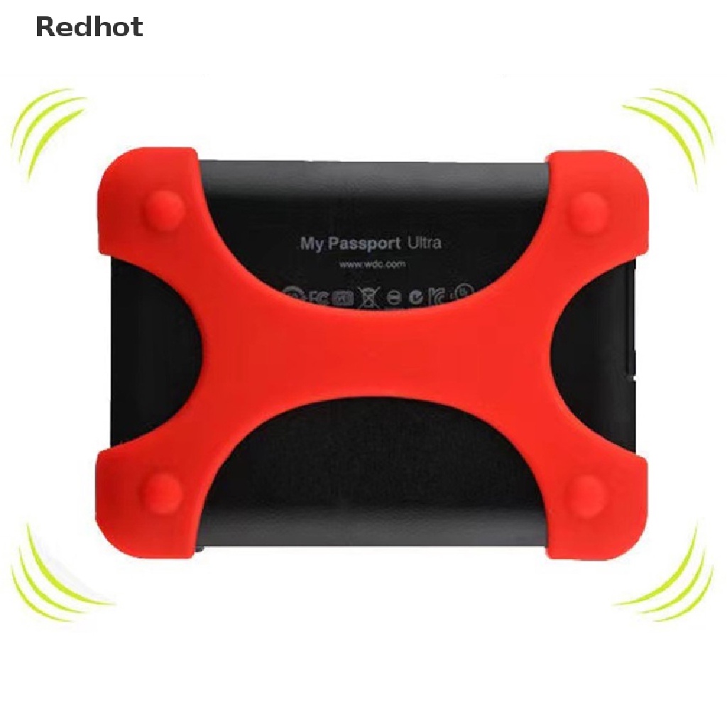 Túi Đựng Ổ Cứng Ngoài 2.5 &quot;Bằng Cao Su Silicon Nhiều Màu Cho WD 2.5 Inch