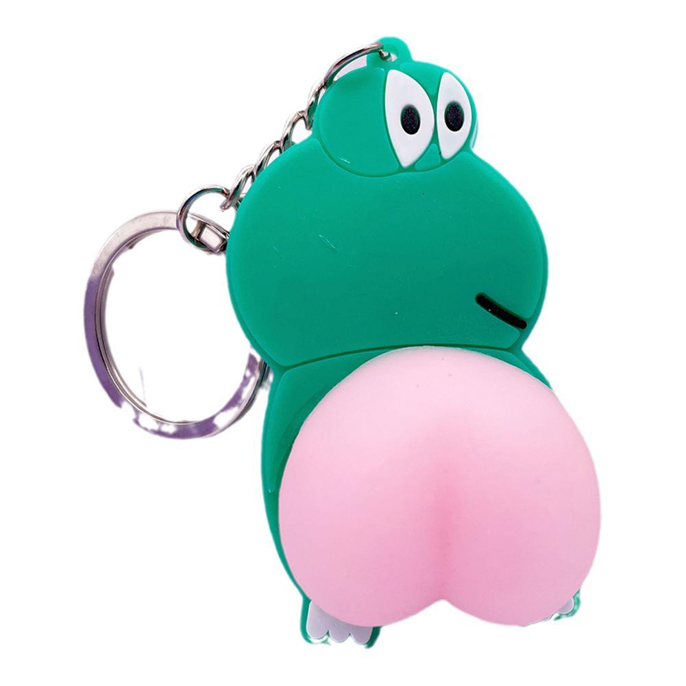 Móc Khóa Hình Búp Bê Hoạt Hình Bóp Tay G6D0