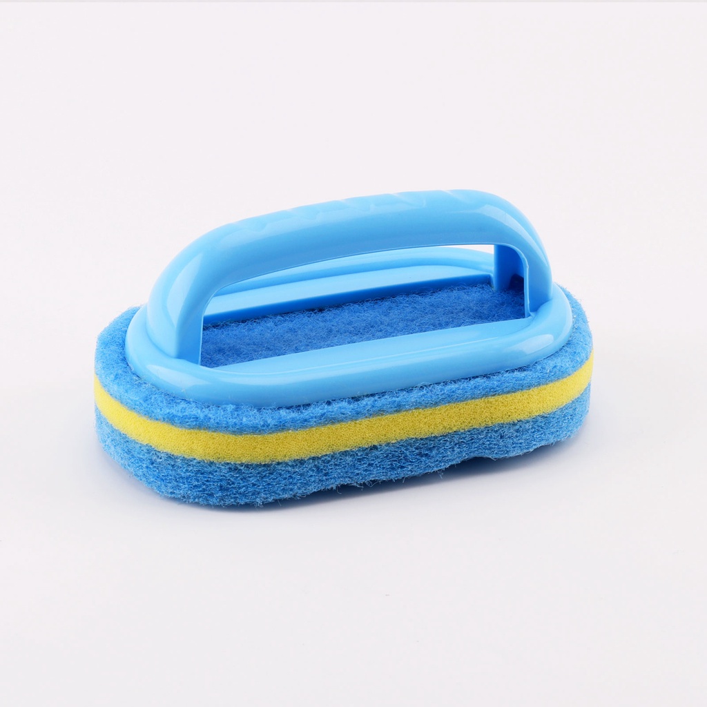 Nhà bếp Sponge làm sạch phòng tắm Nhà vệ sinh tường kính làm sạch bồn tắm Bàn chải xử lý bọt biển bồn tắm công cụ làm sạch gốm