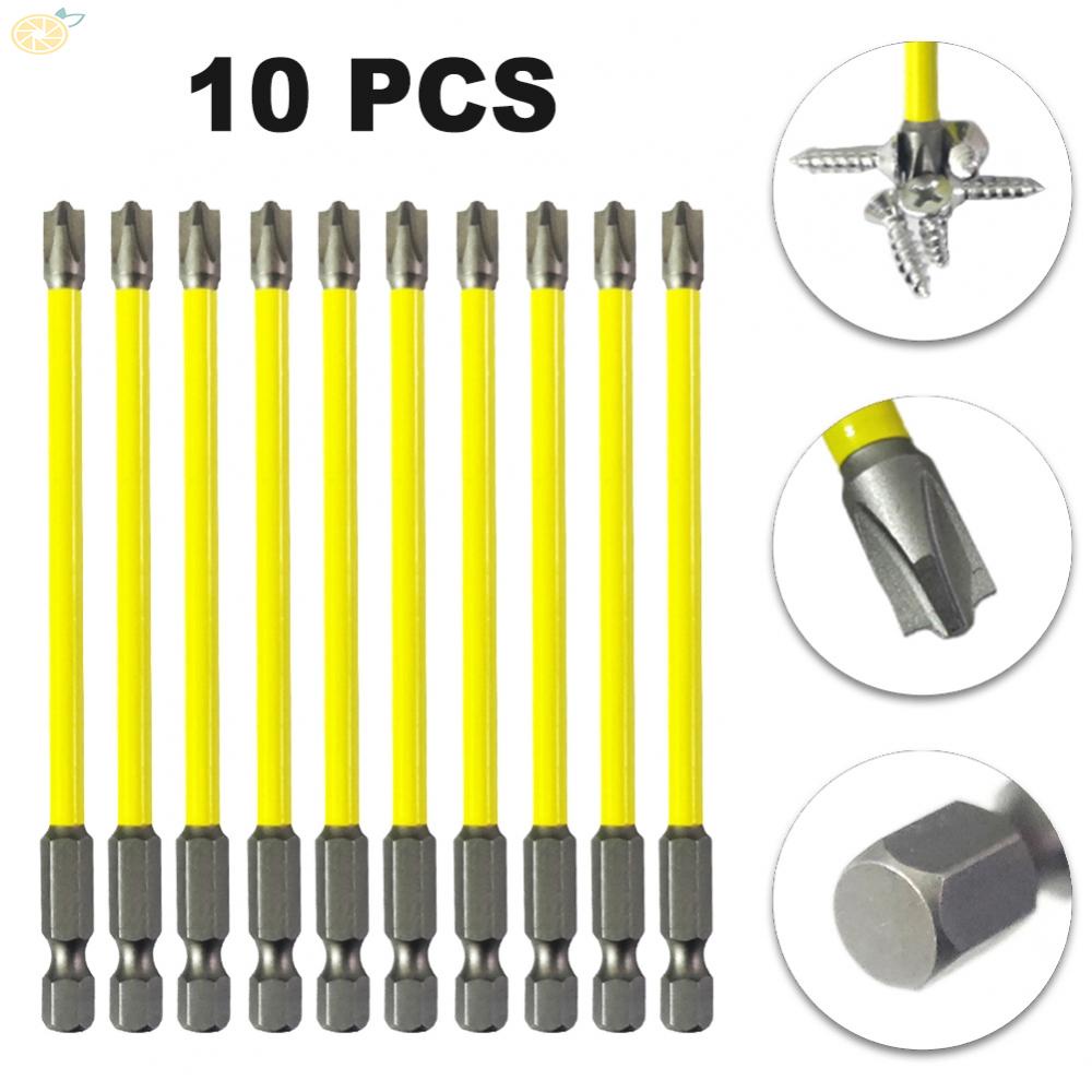 【VARSTR】Screwdriver Bits For Electrician FPH2 Magnetic Screwdriver Bit 110mm 65mm