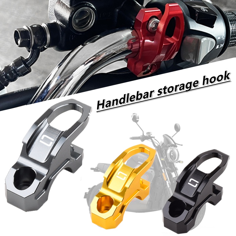 Giá Đỡ Túi Xách / Chai Nước / Mũ Bảo Hiểm Có Móc Treo Cho Xe Mô Tô Super Cao Cấp TCmax TSx TC max