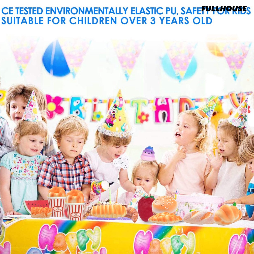 ☀Bánh Mì Hamburger Giả Bằng Da Dùng Làm Đạo Cụ Chụp Ảnh