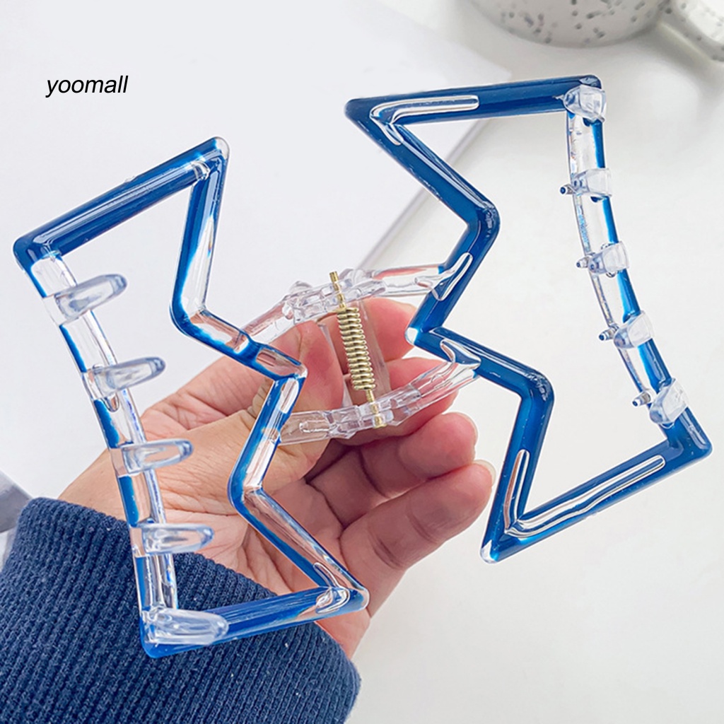 / Yo / Kẹp Tóc Hình Vương Miện Màu Sắc Tươi Sáng Cho Bé Gái Mọc Răng Chéo