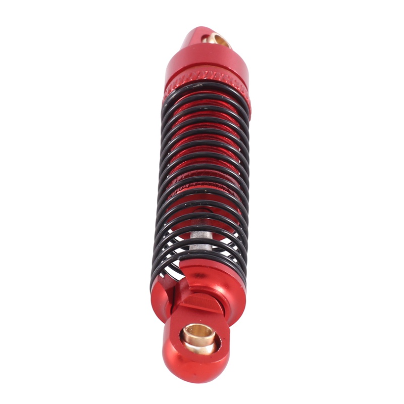 Set 4 Phuộc Giảm Xóc Bằng Kim Loại Màu Đỏ Cho Xe Điều Khiển Từ Xa Traxxas TRX4M TRX-4M Bronco Defender 1 / 18