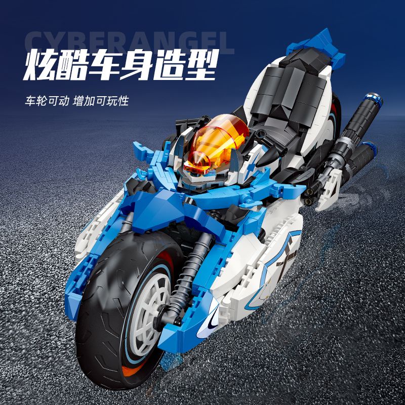 Jie-star Bộ Đồ Chơi Lắp Ráp Mô Hình Nhân Vật Anime 3 luật sư