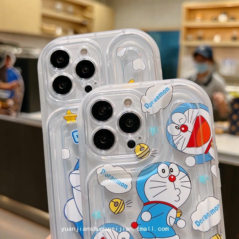 Ốp Lưng DẻO HìNh Doraemon Cho IPhone 12 Pro Max X XR XS Max SE IPhone 7 8 Plus 11 Pro Max 13 Pro Max 14 Pro Max