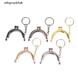1 khung kim loại 5cm làm ví / móc khóa diy
