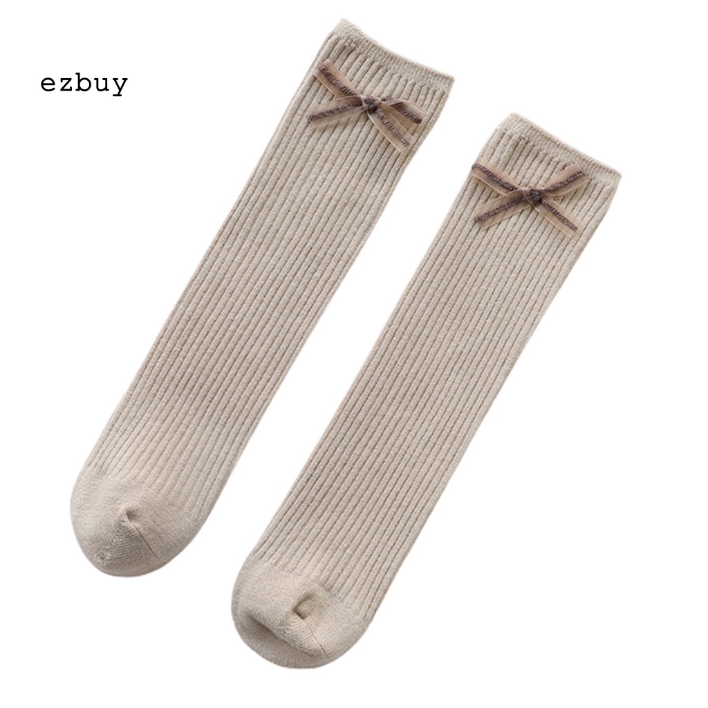 [EY] Vớ Cao Đến Đầu Gối Thoáng Khí Thoải Mái Không Xương Cho Trẻ Mới Biết Đi