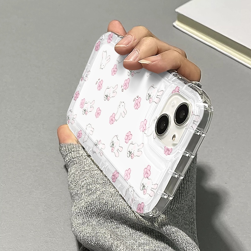Ốp Điện Thoại Silicon TPU Mềm Trong Suốt In Họa Tiết Dễ Thương Cho IPhone 14 12 13 Pro Max 11 XS XR X 8 + 7 Plus