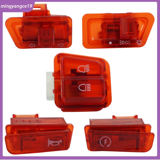 Bộ Nút Công Tắc Đèn Pha / Xi Nhan / Còi Chuyên Dụng Cho Xe Mô Tô