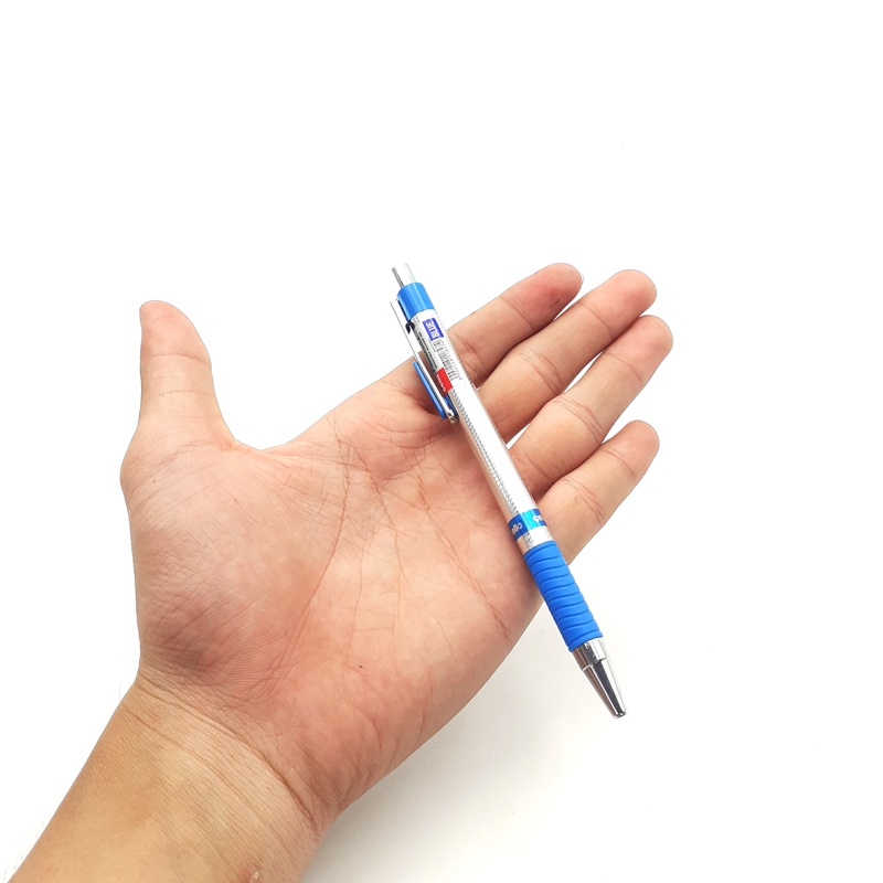 Bút Bi Bấm Cello Flowmate 0.7mm - Màu Xanh