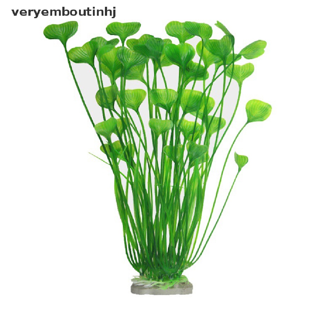 1 Cây Cảnh Giả Bằng Nhựa Trang Trí Bể Cá 30cm